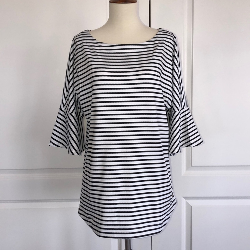 🖤🤍Rafaella Striped Shirt